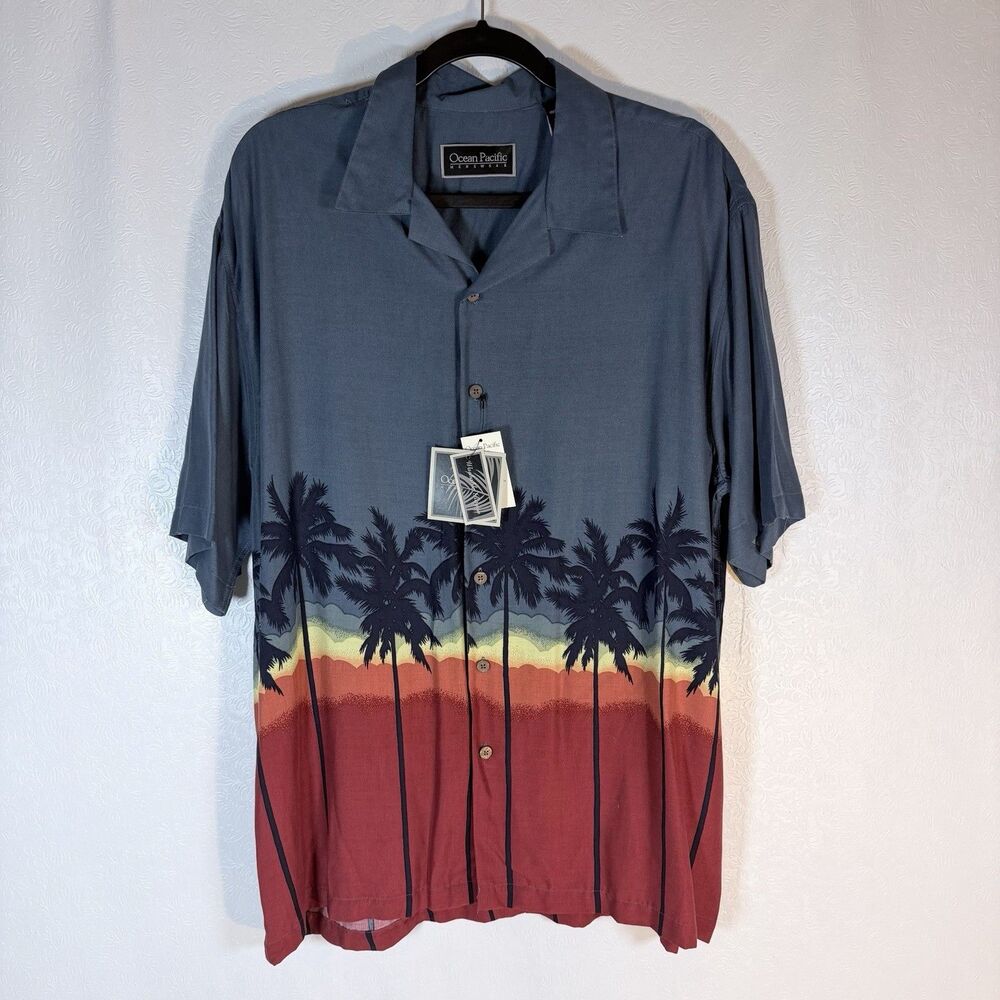 Ocean Pacific sz L Hawaiian Shirt